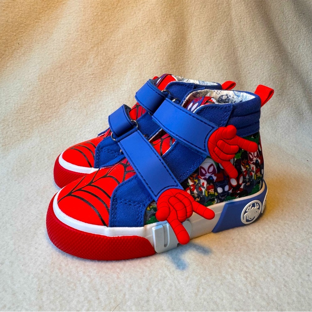 Ground Up Spidey Amazing Friends High Top Sneakers Toddler 7